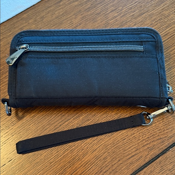 Lug Black Wristlet with Love Script - Picture 2 of 11